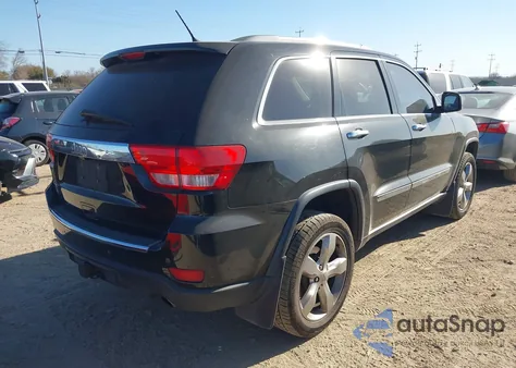 2013 Jeep Grand Cherokee Overland из США, поврежденный, VIN 1C4RJFCG7DC607095